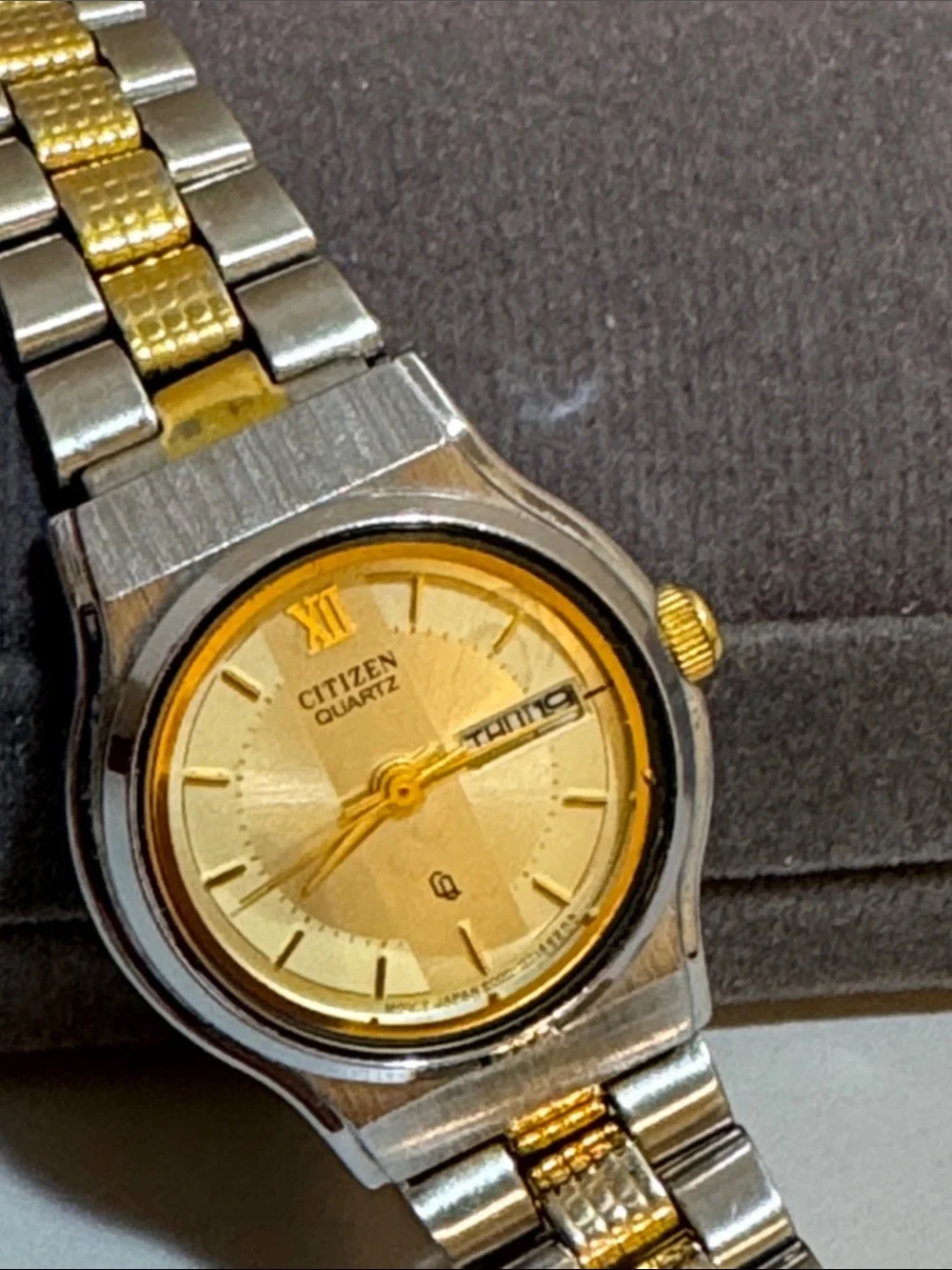 Citizen Quartz Two-Tone Gold Silver Women's Watch